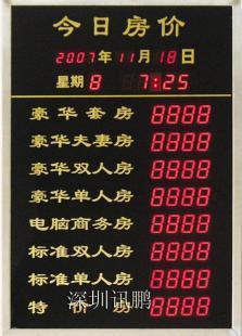 深圳LED電子房價牌制作 引領智能顯示新紀元，精準對接世界工廠網中國產品信息庫